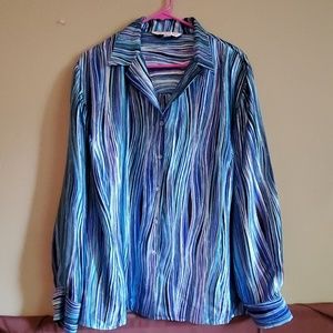 100% silk blouse for business attire!